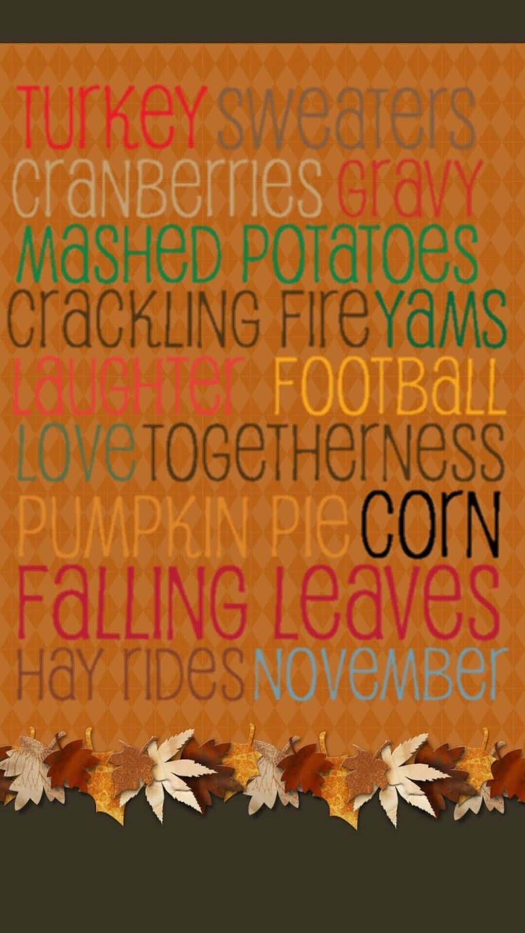 Stay Connected This Thanksgiving Holiday Wallpaper