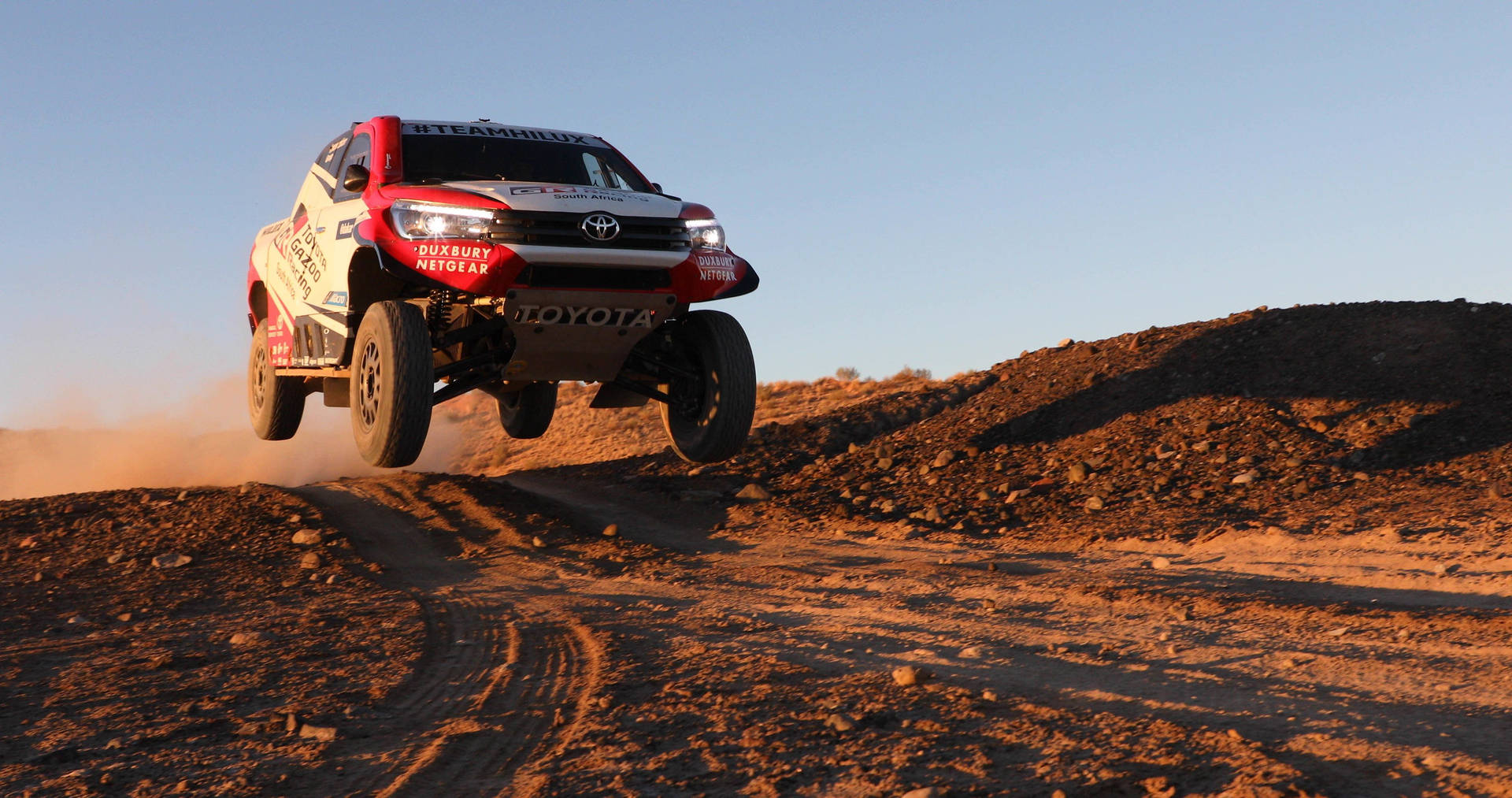Team Hilux Dakar Rally K6wt39a77xtku9mp Wallpaper