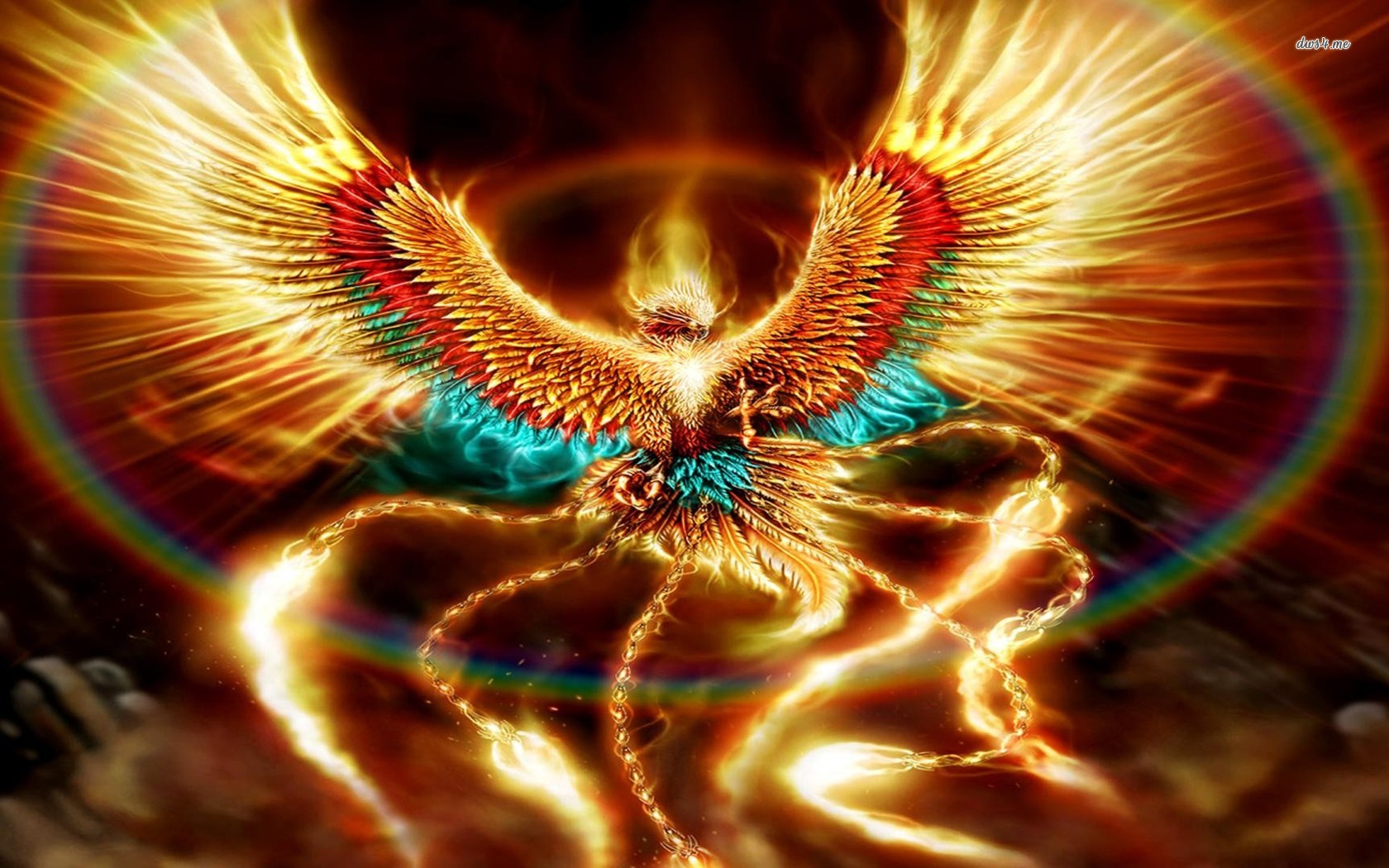 Fantasy Phoenix Wallpaper Background