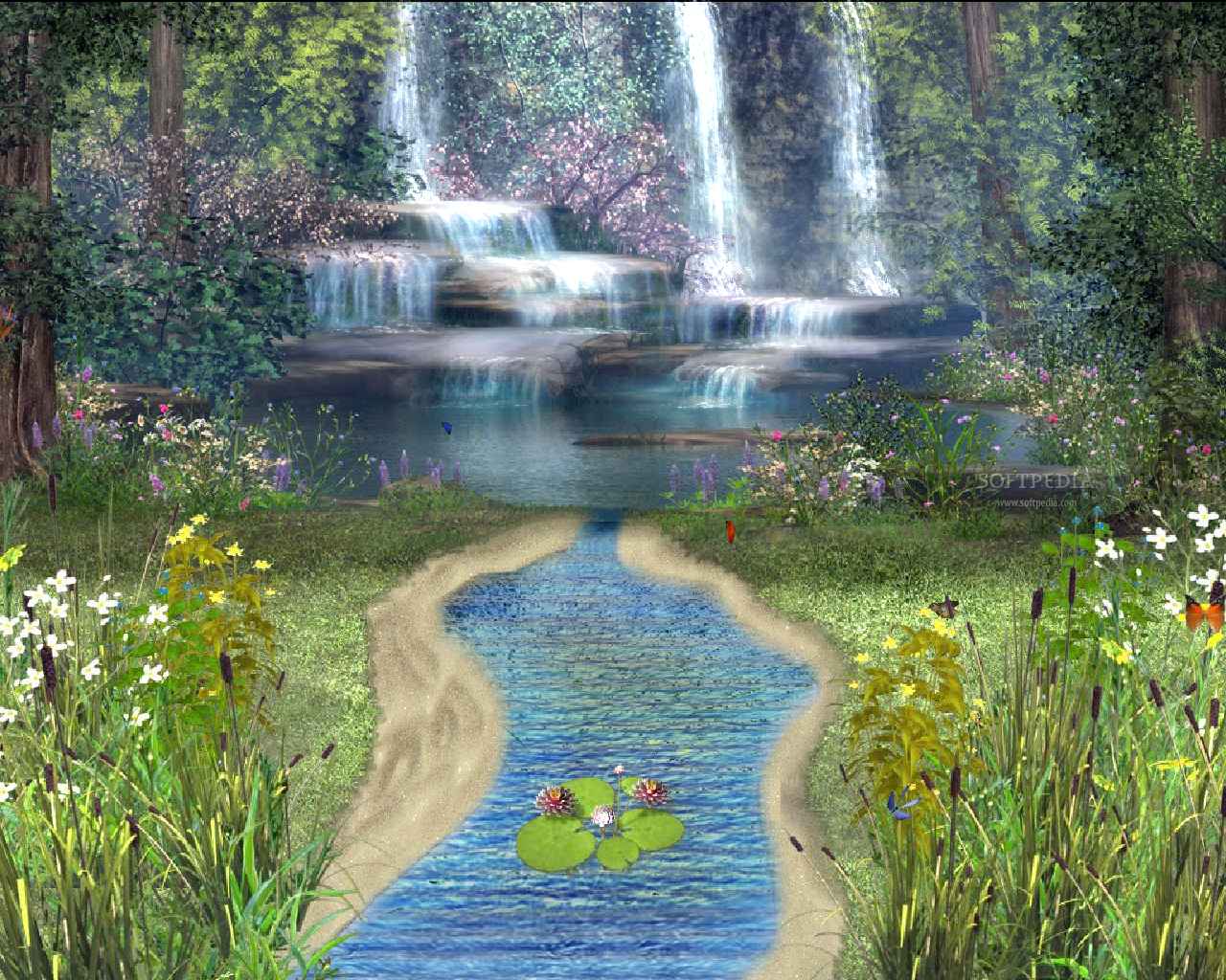 Spring Forest Animated Wallpaper This Is The Image Displayed By