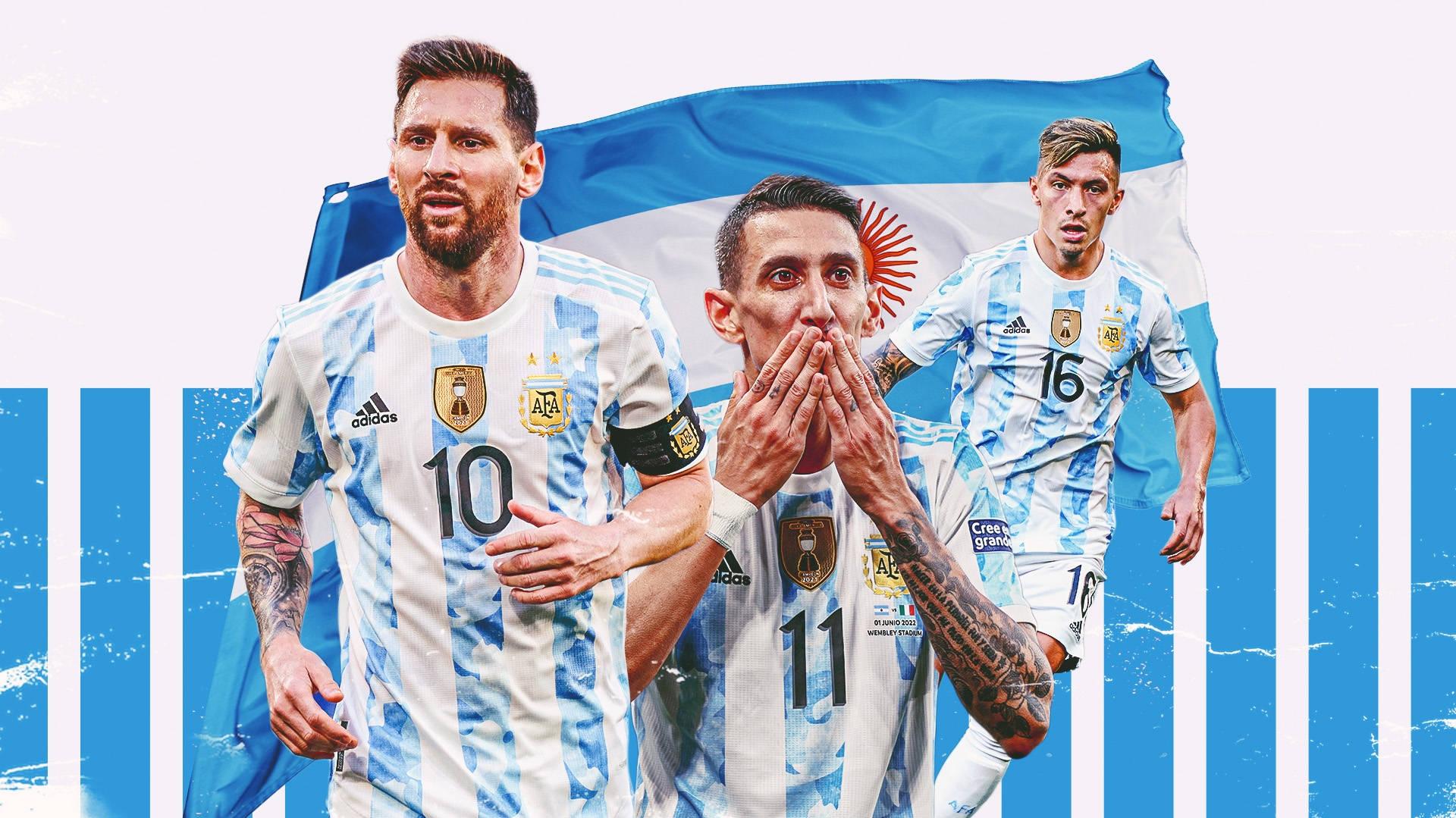 Argentina National Football Team Messi Angel Thiago