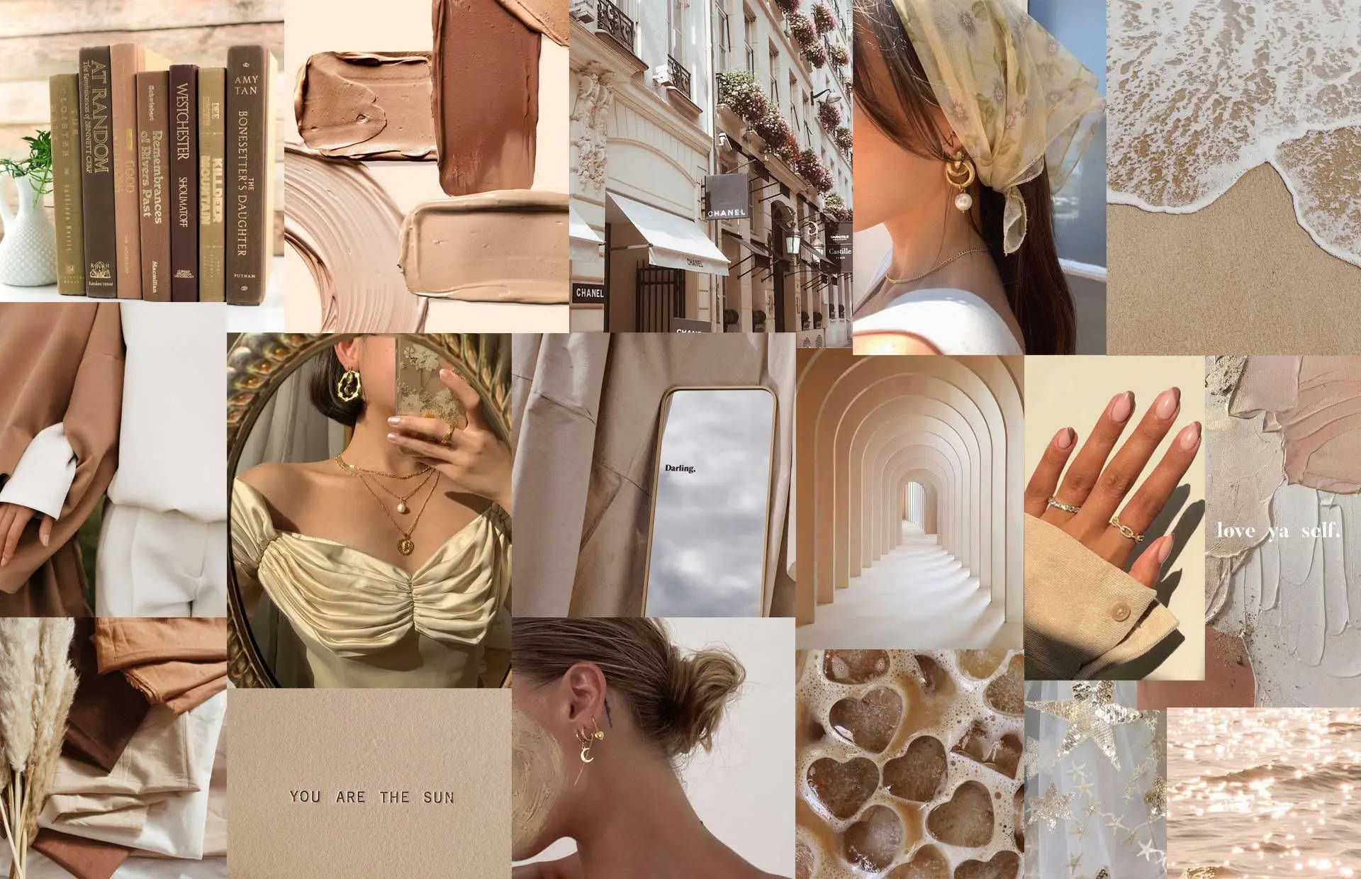 Beige Aesthetic Wallpaper
