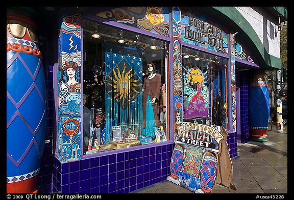  Photo Positively Haight Street store San Francisco California USA