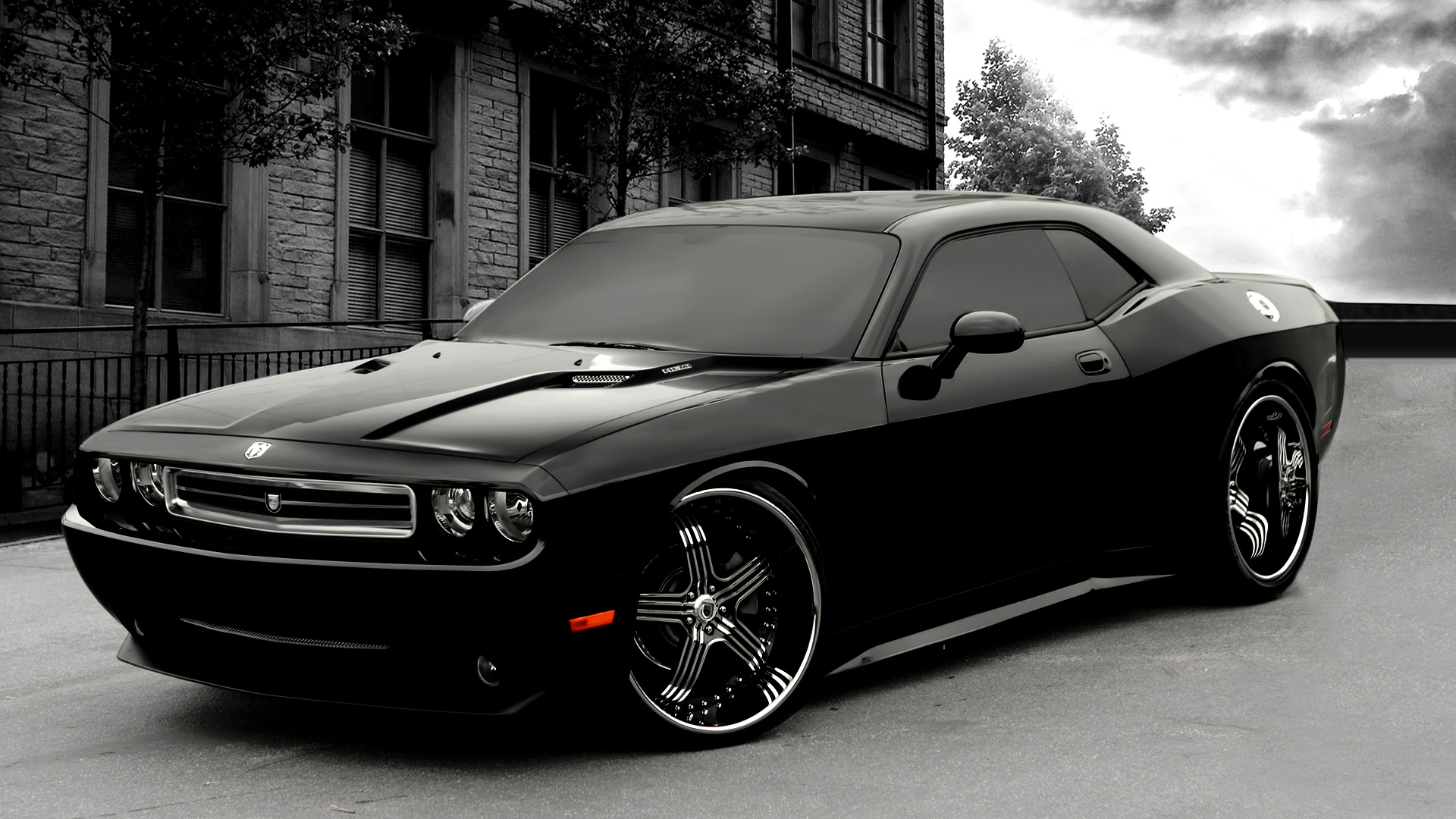 You Can Black Dodge Challenger HD Wallpaper In Your Puter