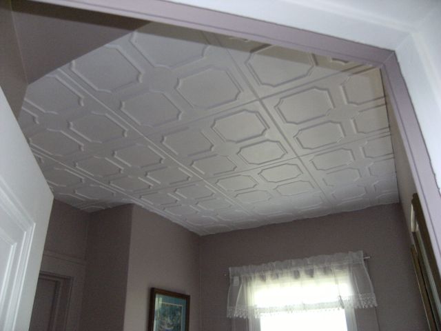  ceiling space Ceiling tiles and panels are also an affordable way to