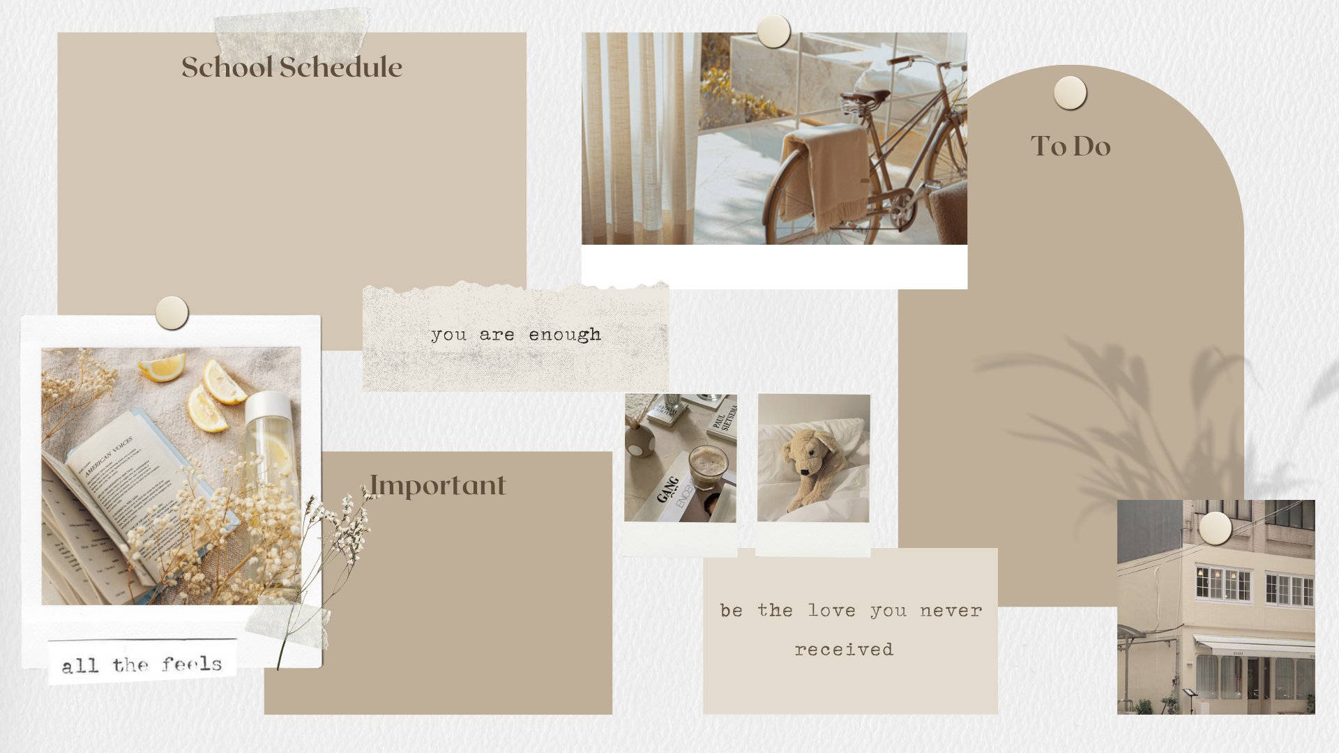 Beige Aesthetic Wallpaper