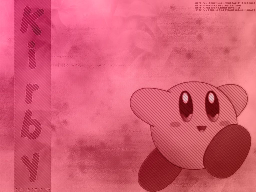 KIRBY WALLPAPER IN PINKKKKKKKKKKKKKKKKKKKKKKKKKKKK