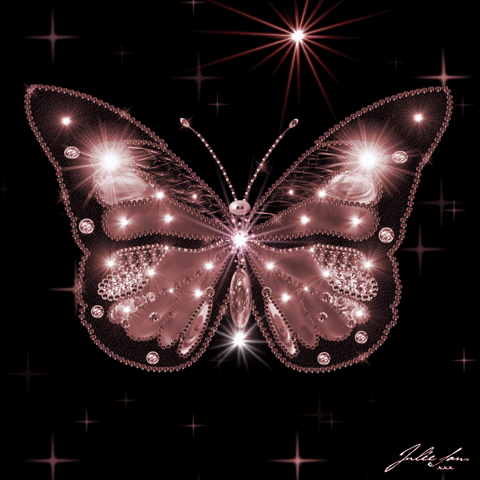 Beautiful Animated Butterfly HD Wallpaper