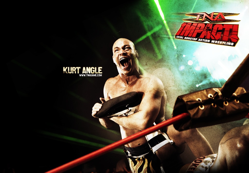 Kurt Angle Tna Superstar Wallpaper Wwe Superstars