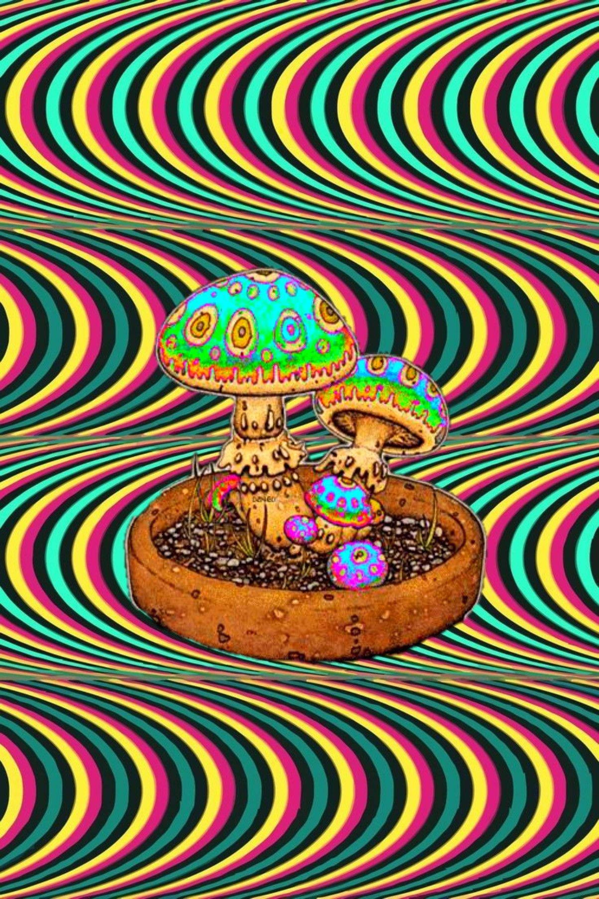 Aesthetic Trippy Background Wallpaper