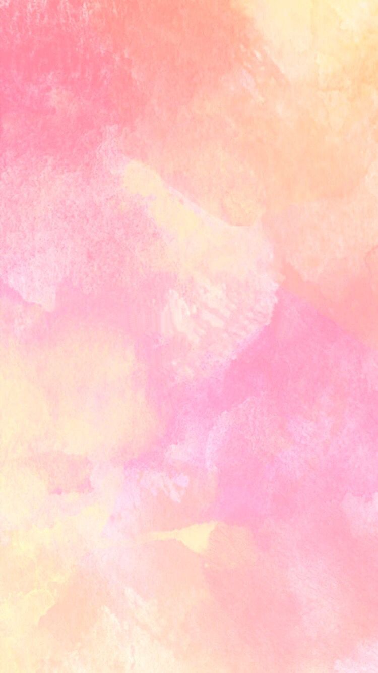 Pink Watercolour iPhone Wallpaper Watercolor Pretty