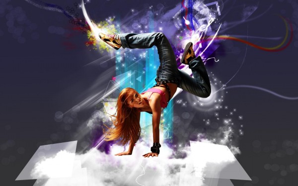 3d Dance HD Wallpaper Background