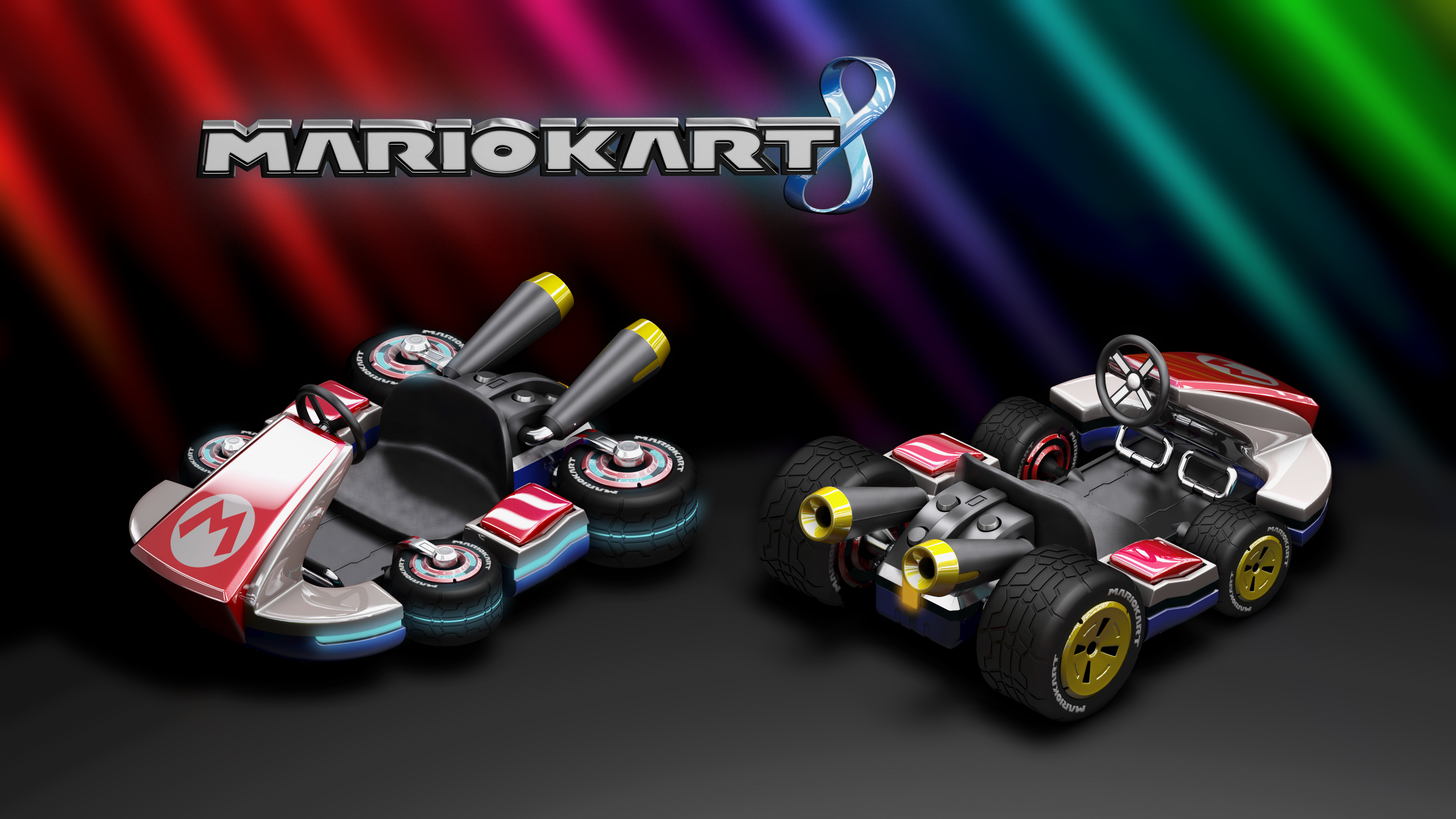 Mario Kart Karts 3d Model By