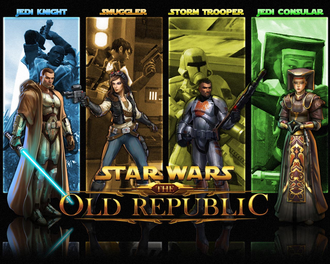 Wallpaper Star Wars The Old Republic Heroes Classes