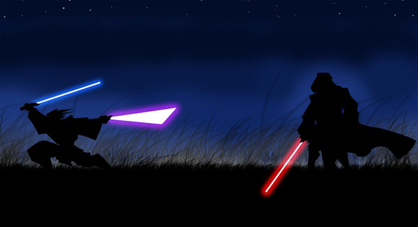 Jedi vs Sith by myTduck 600x327