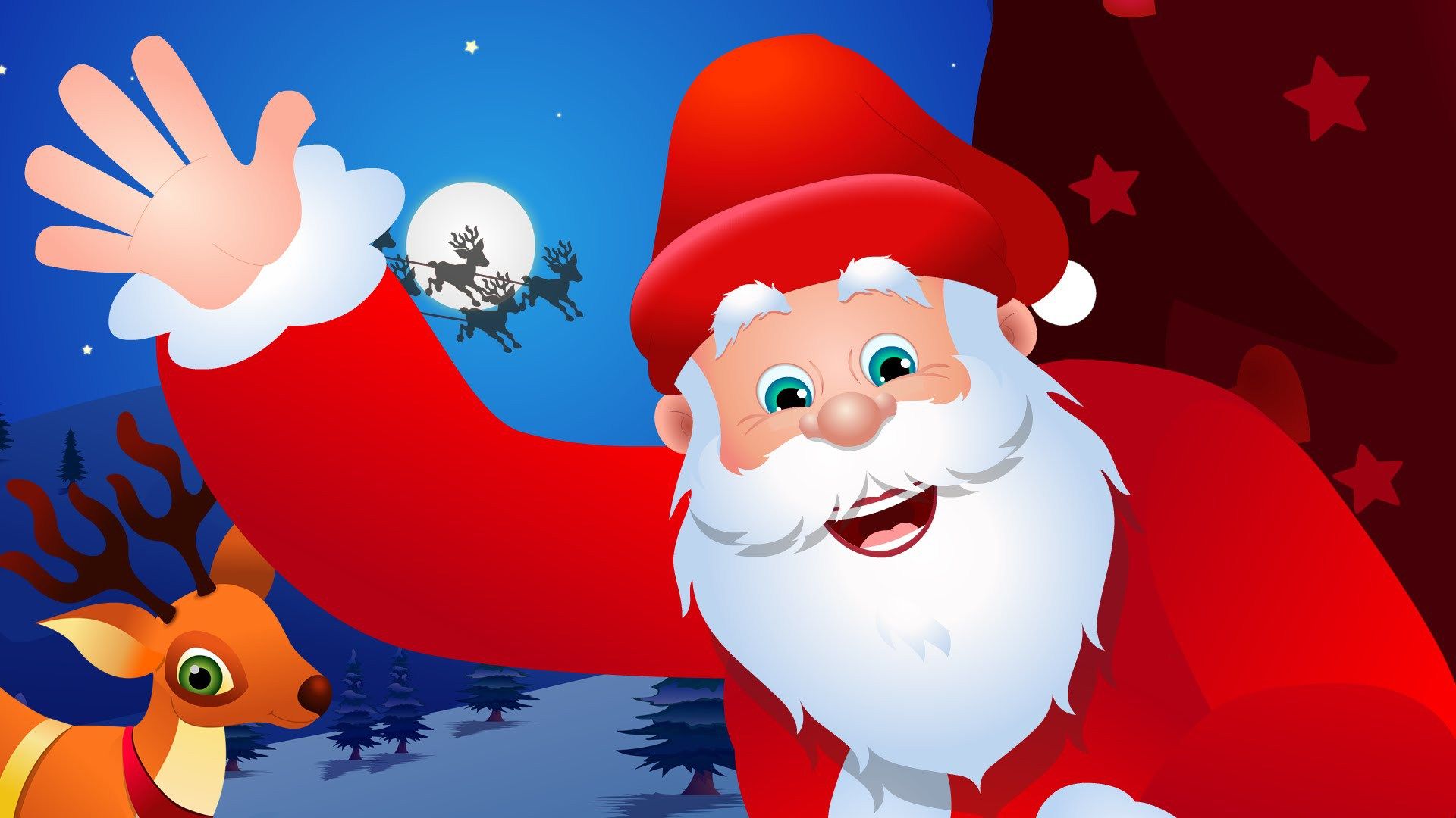 HD Santa Wallpaper On