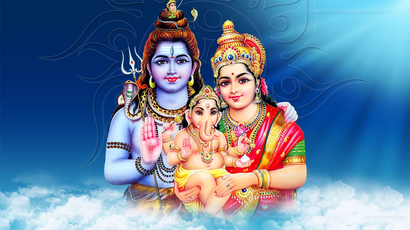 Shiv Parivar HD Image From Our Lord Shiva Wallpaper