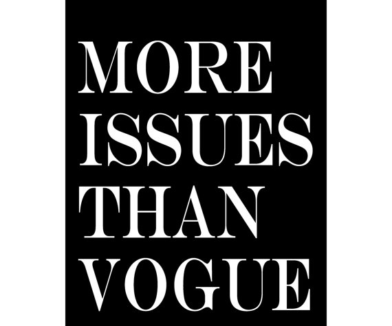 More Issues Than Vogue Luster Paper Or Ready To Hang S Wrap