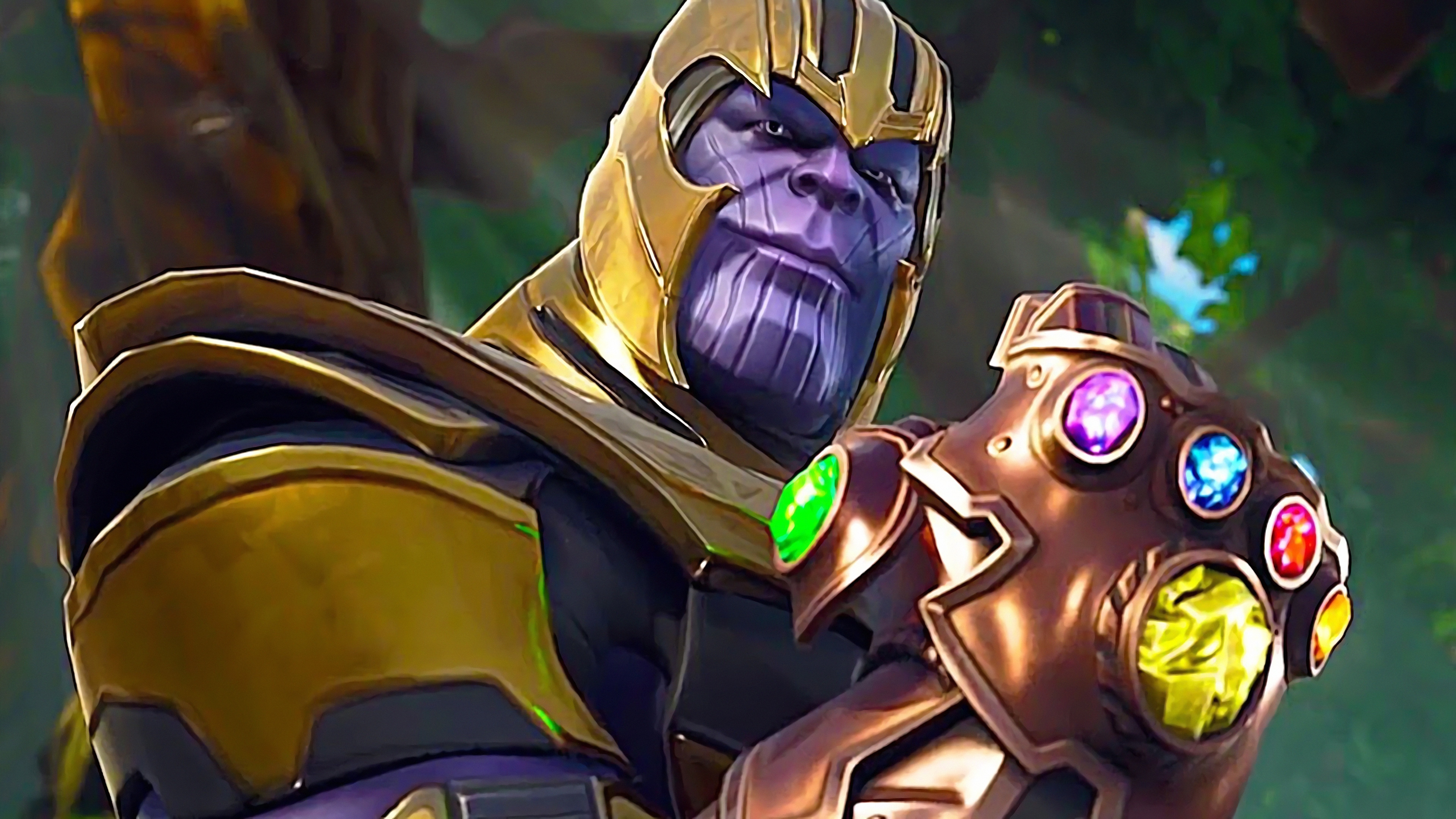 Thanos Infinity Gauntlet Fortnite Battle Royale 4K