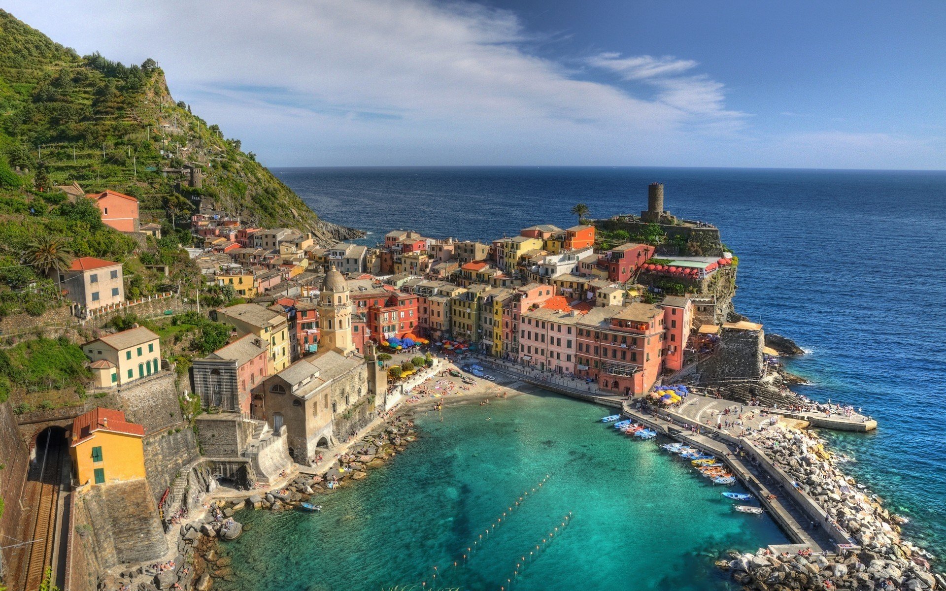 Italy Vernazza Cinque Terre Wallpaper HD Desktop And Mobile
