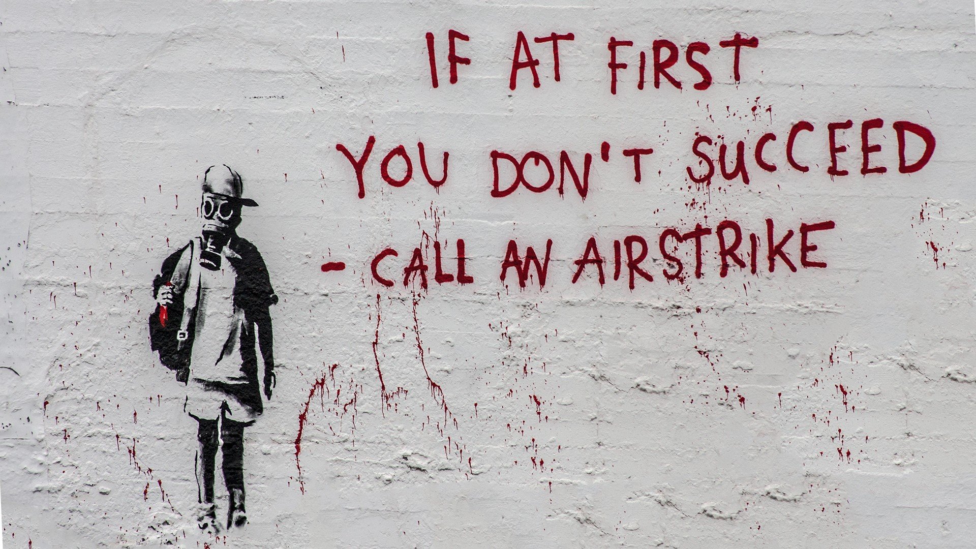 Graffiti Banksy San Francisco Wallpaper