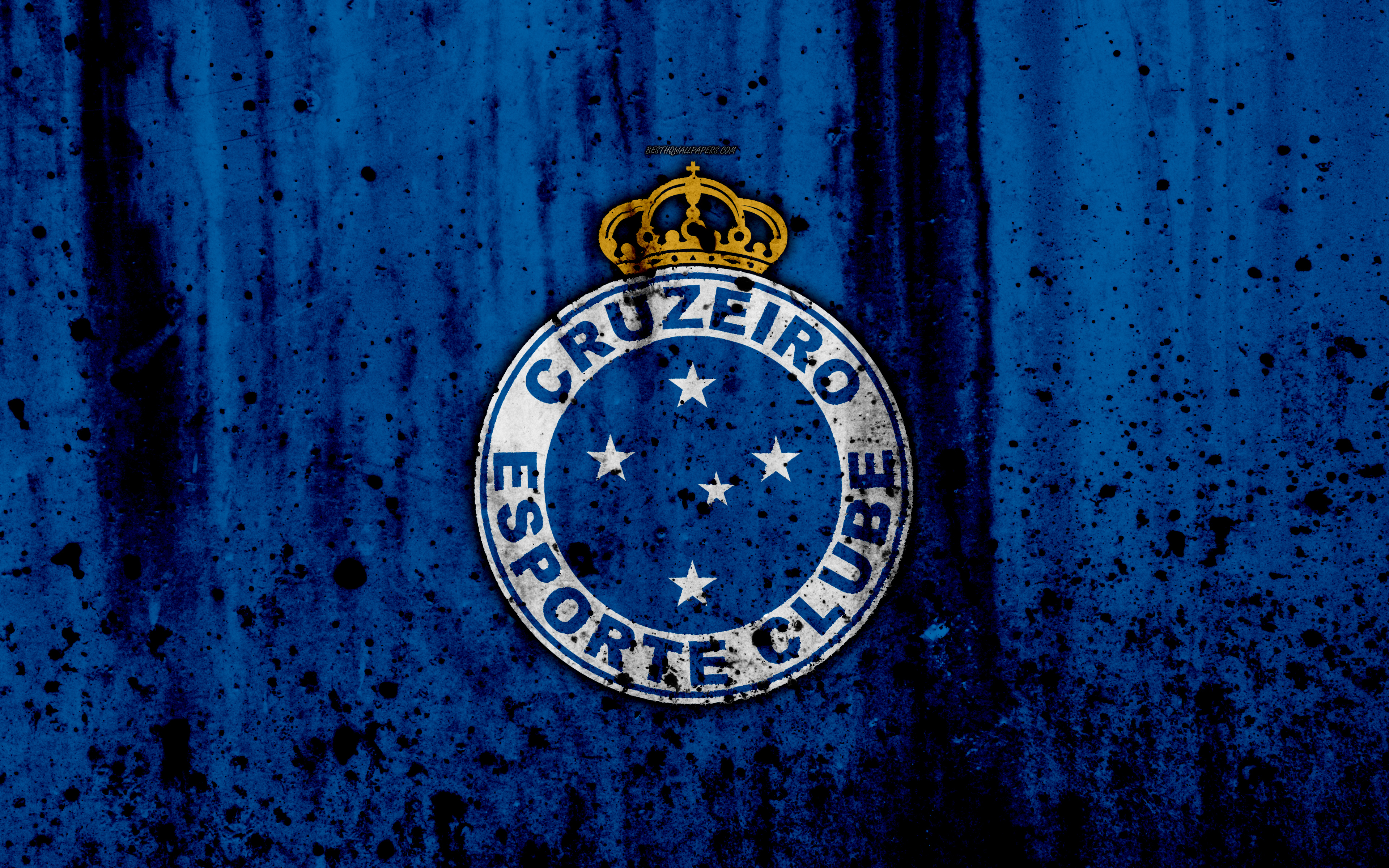 Wallpaper Fc Cruzeiro 4k Grunge Brazilian Seria A