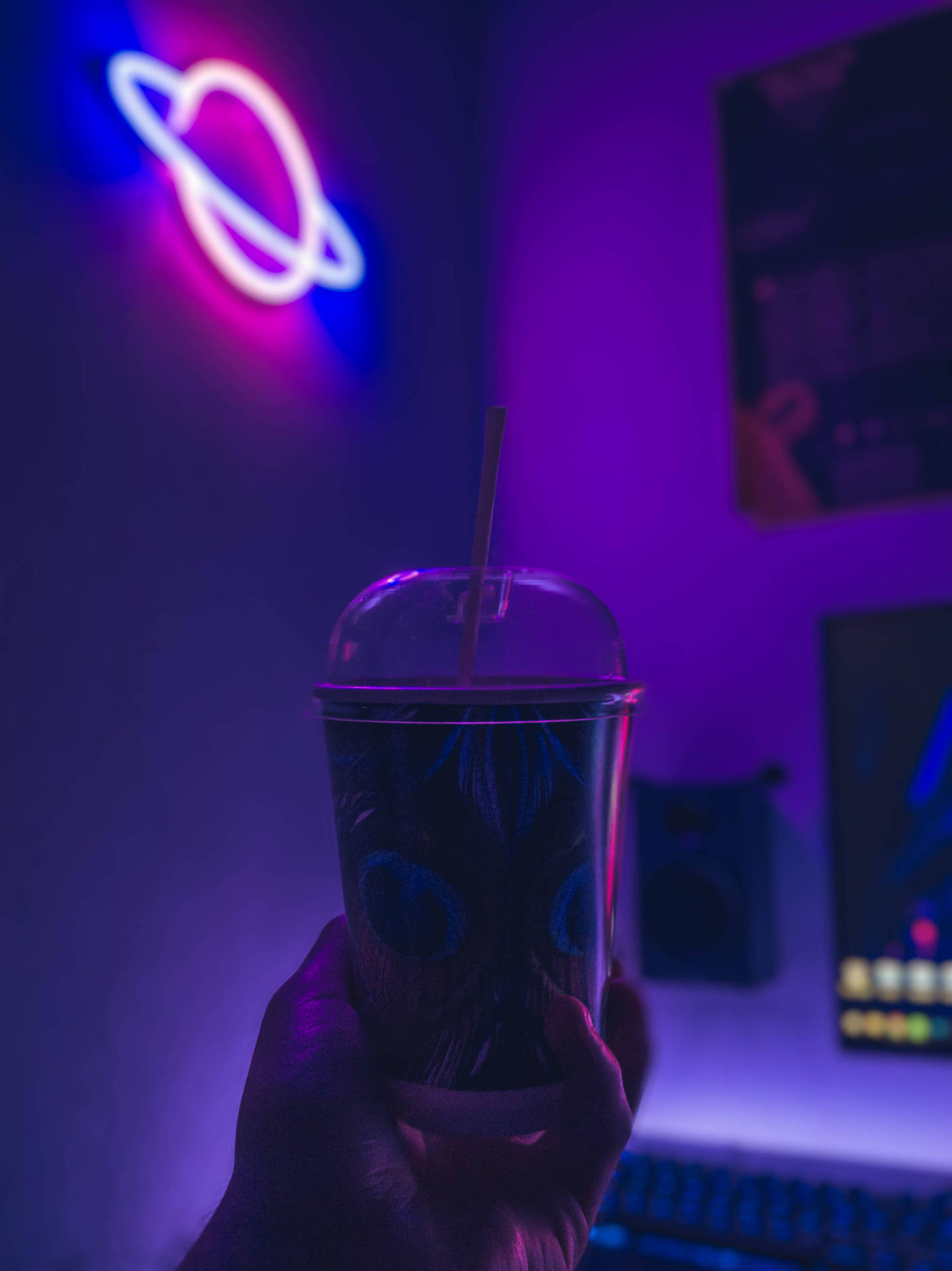 Top Neon Purple Aesthetic Wallpaper Full HD 4k To Use