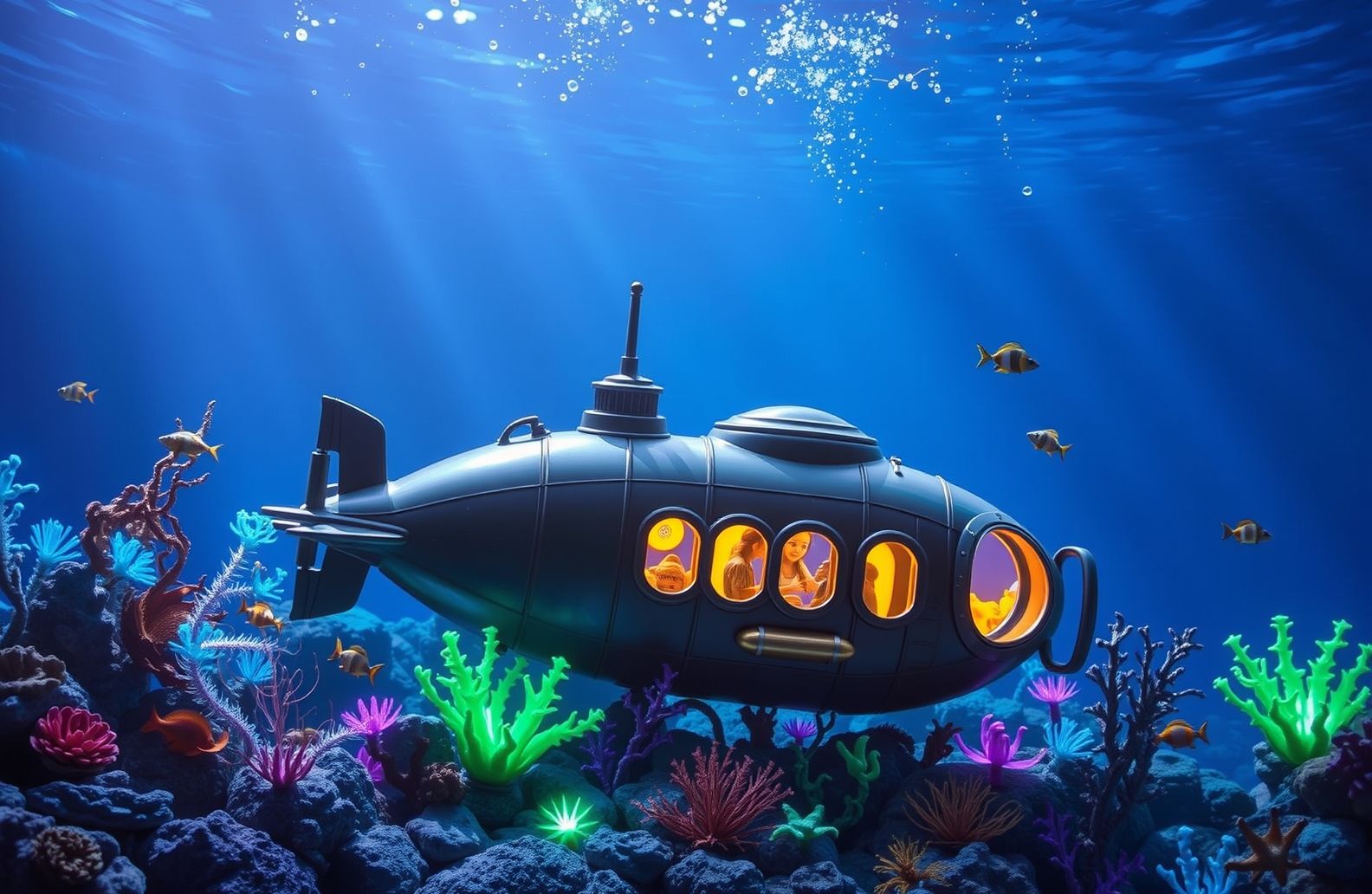 Disney Nautilus Submarine Wallpaper