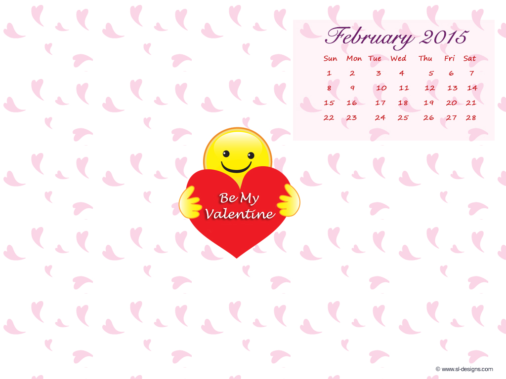 February Calendar Wallpaper For Your Desktop Web Site Email