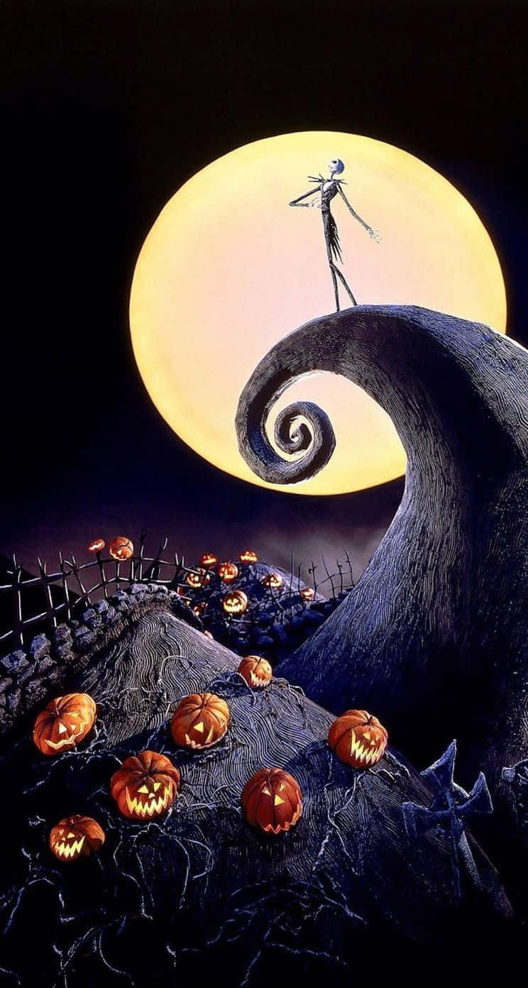 Happy Fall Halloween From The Apple iPhone Wallpaper