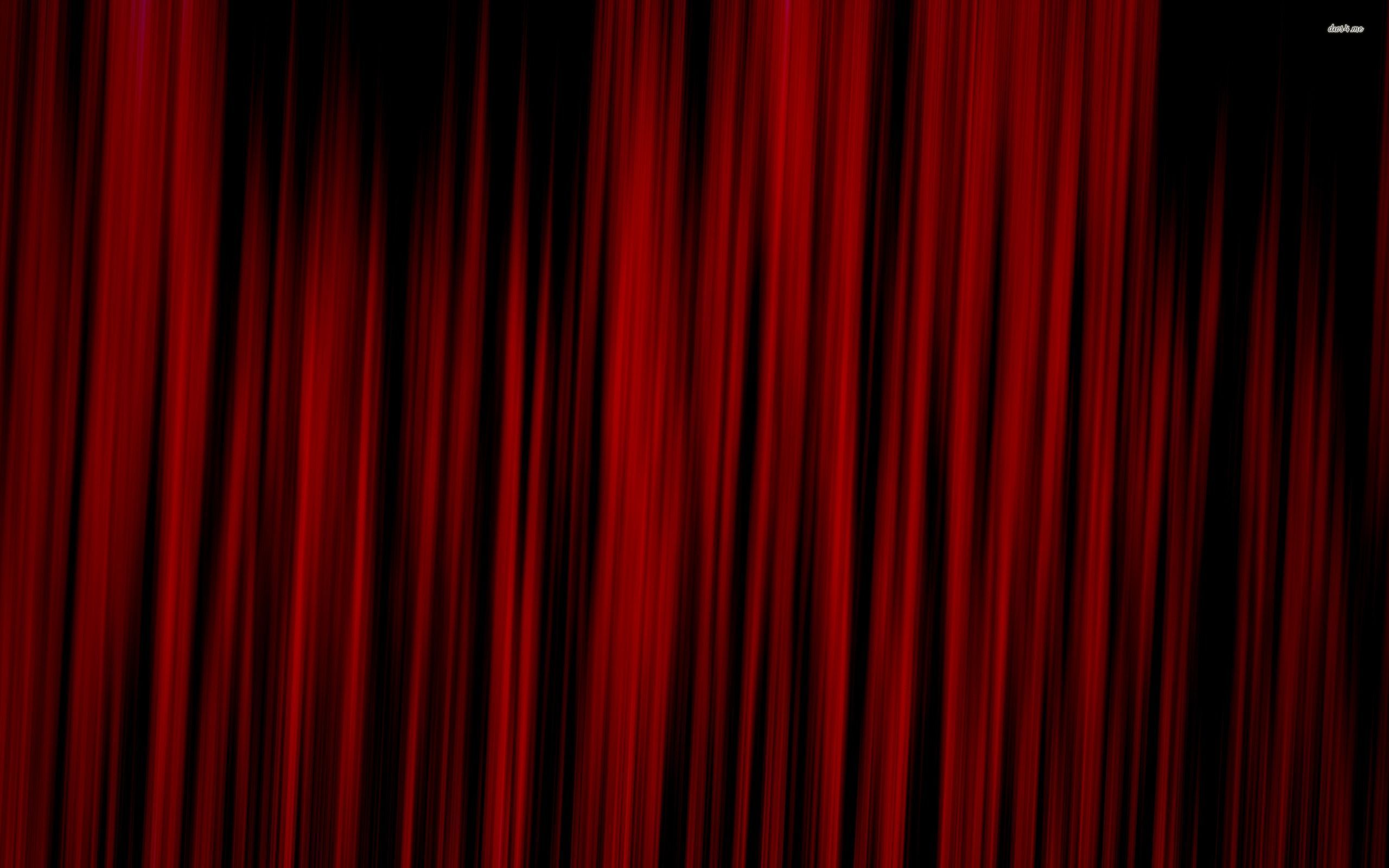 Red Velvet Curtain Wallpaper