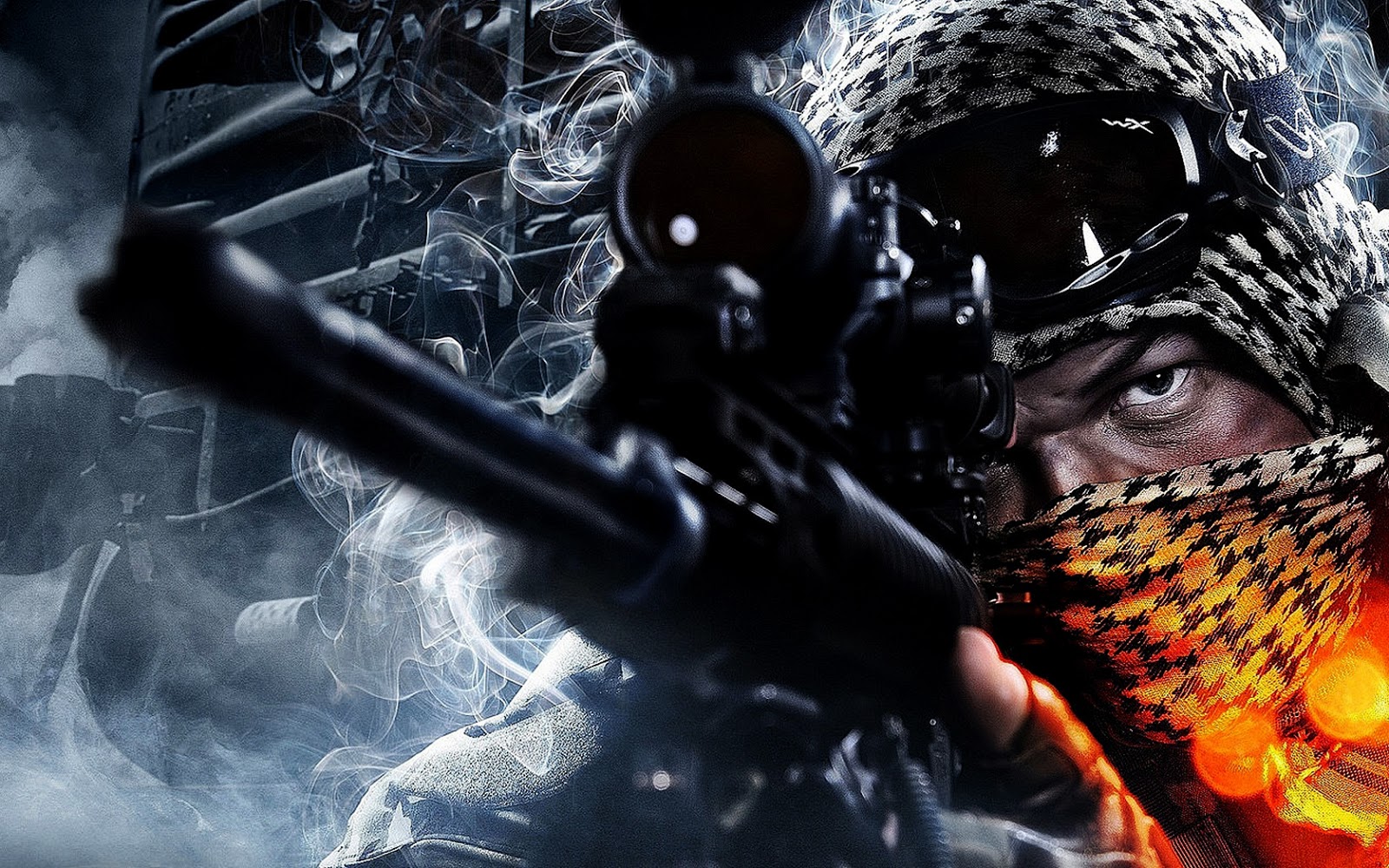 Battlefield Game HD Sniper Wallpaper