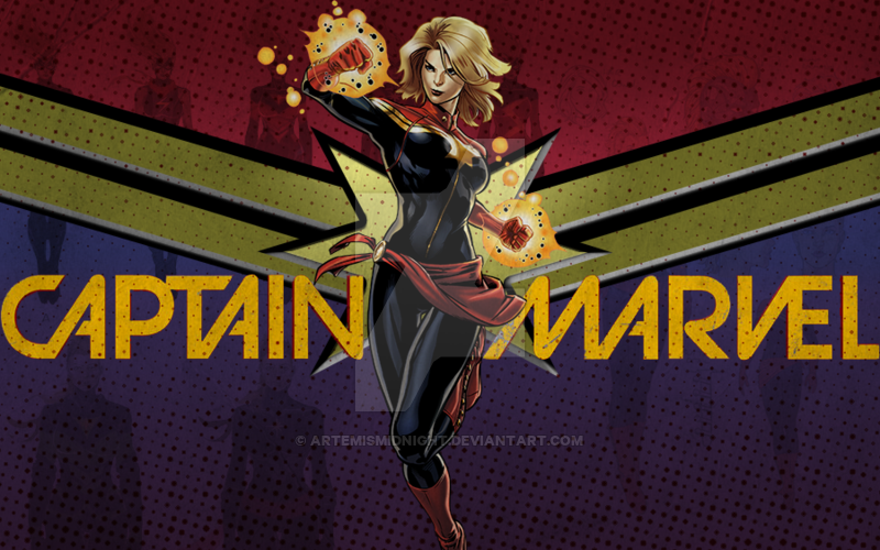 Captain Marvel Wallpaper By Artemismidnight