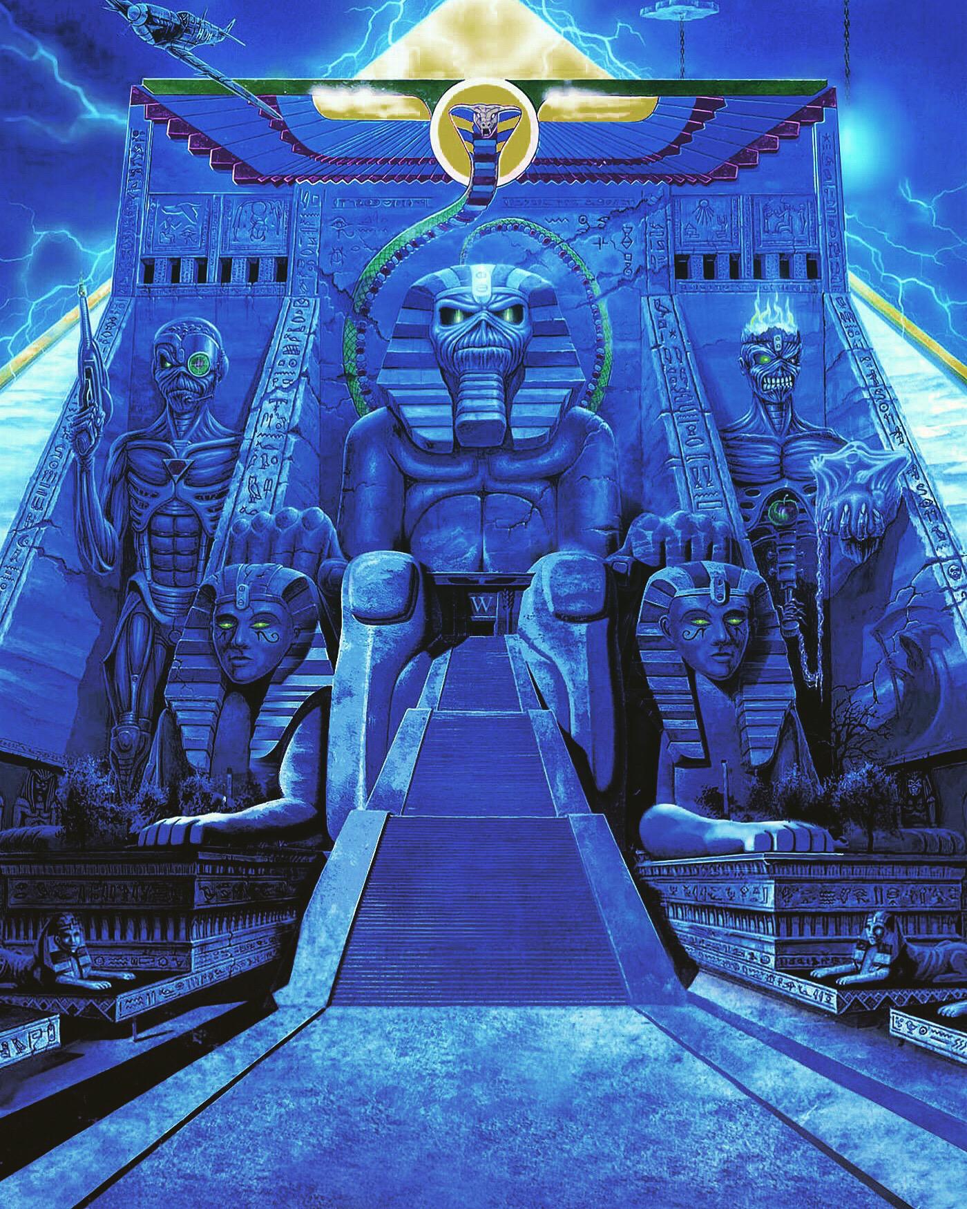 Wallpaper ID: 569089 / Iron Maiden, Band (Music), Powerslave, 1080P free  download