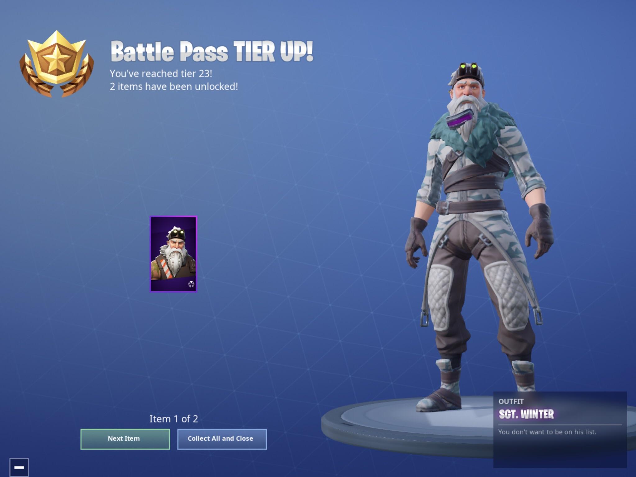 Sgt Winter Looking A Little Different Fortnite