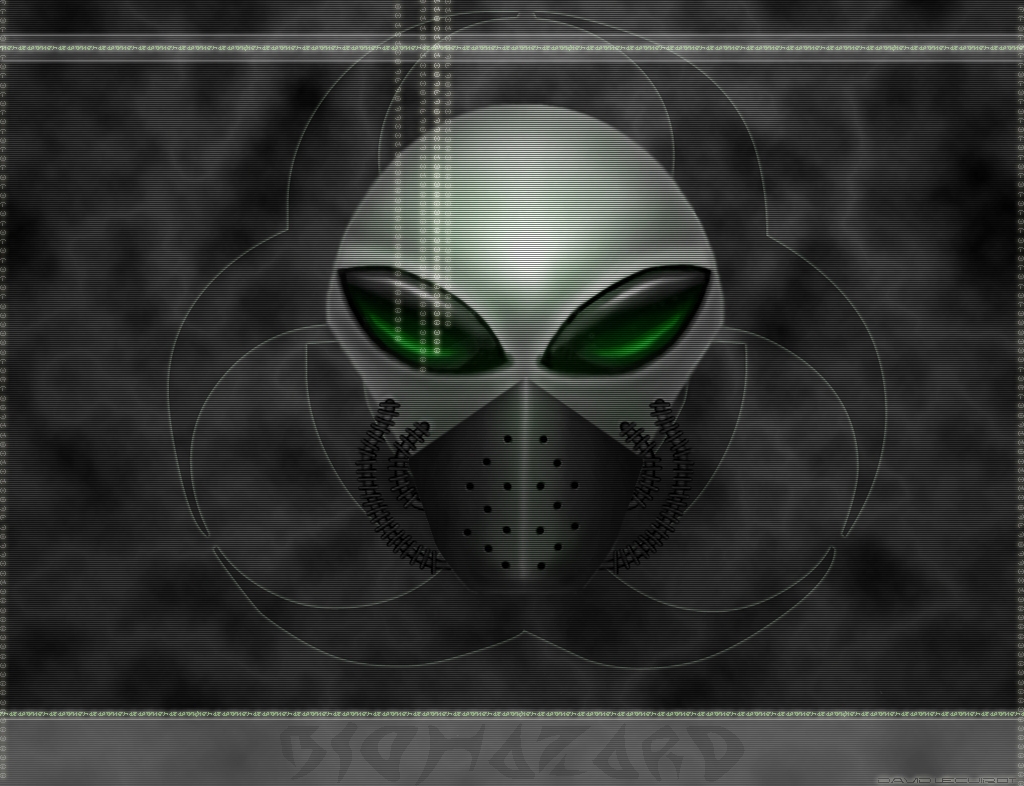 alien face wallpaper