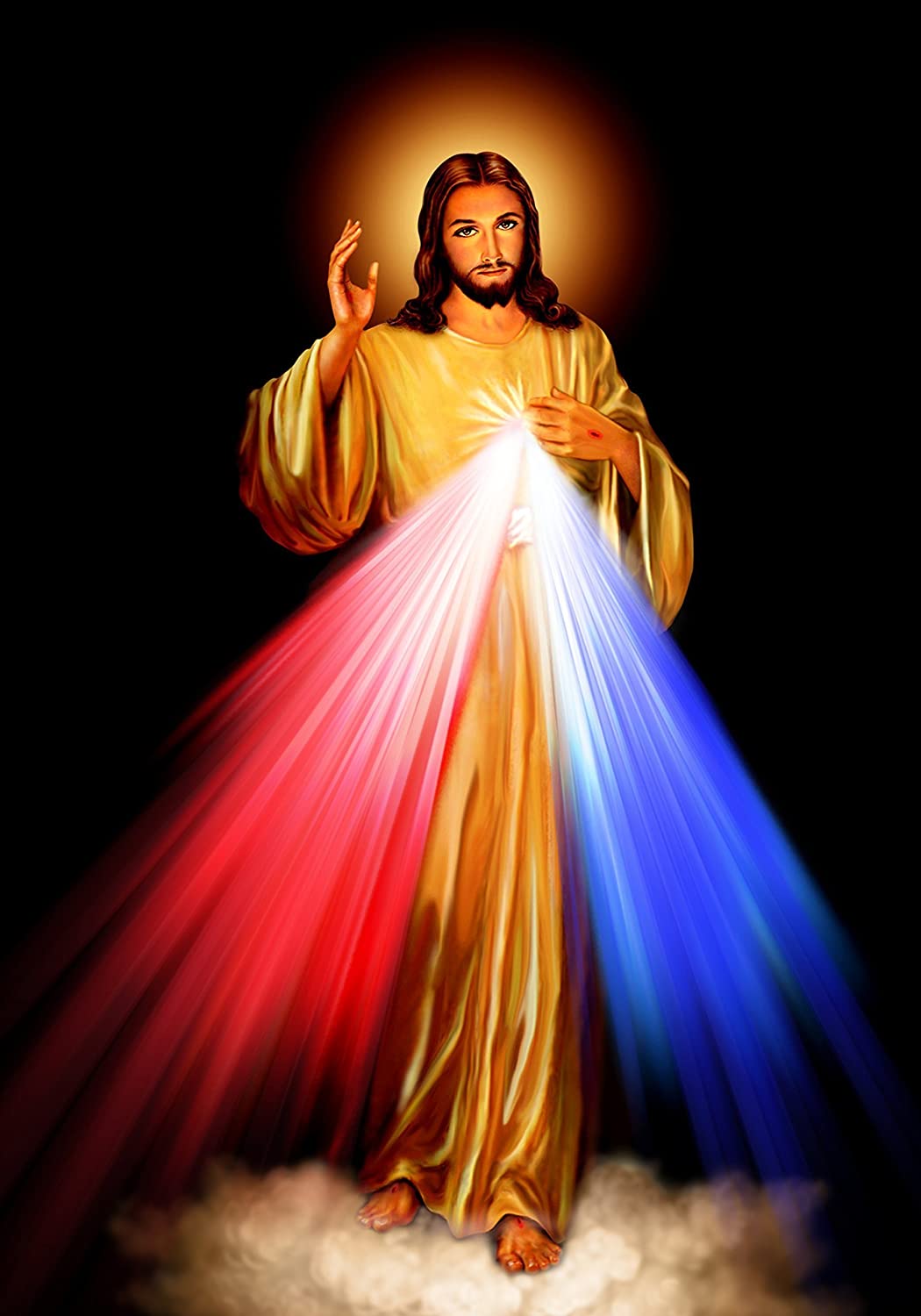 Buy Divine Mercy Jesus Christ Poster A3 Print Catholic Pictures