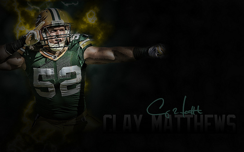 Clay Matthews Green Bay Packers Wallpaper