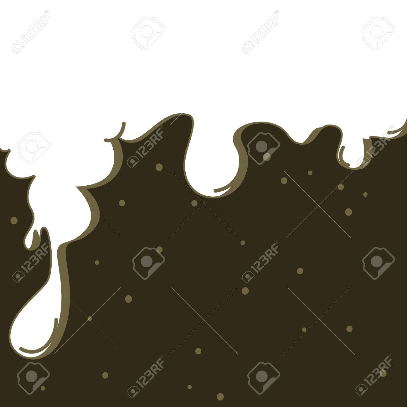 Soda Water Bubble Spill Background Theme Vector Royalty