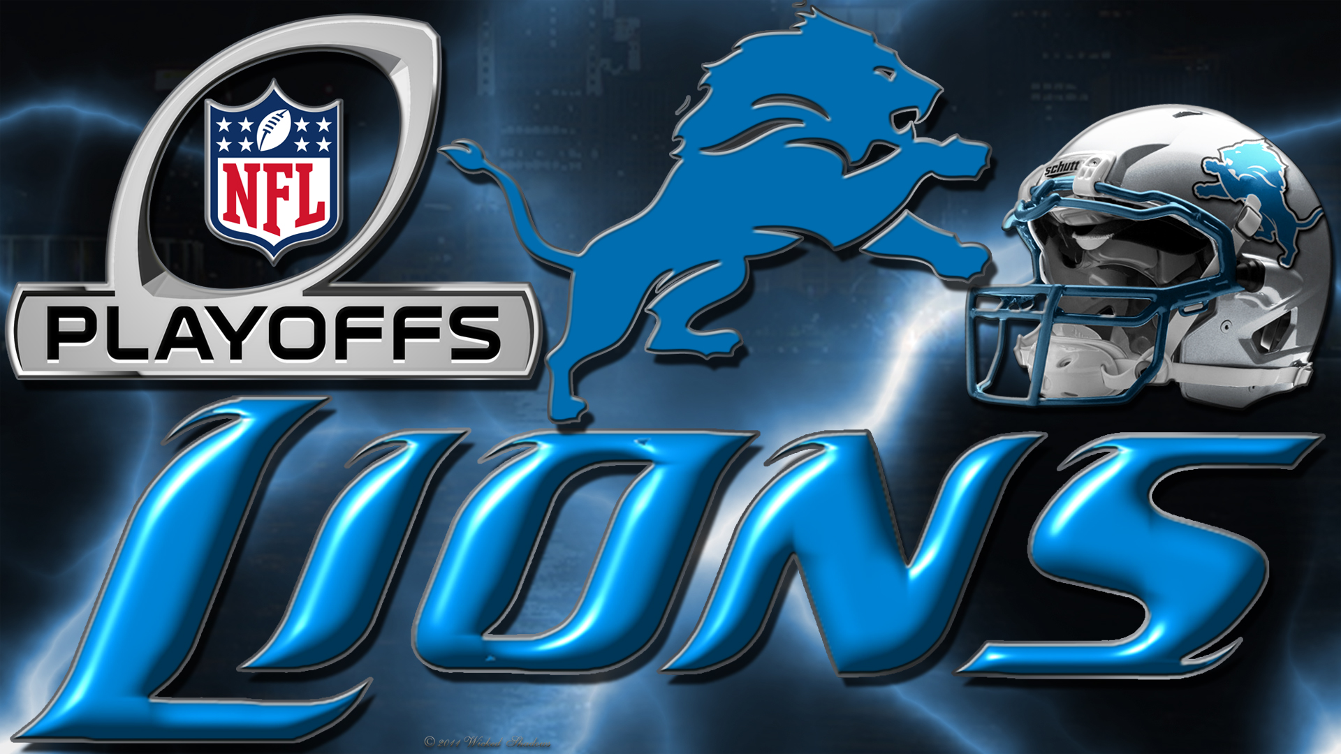 Wallpaper By Wicked Shadows Detroit Lions Playoffs
