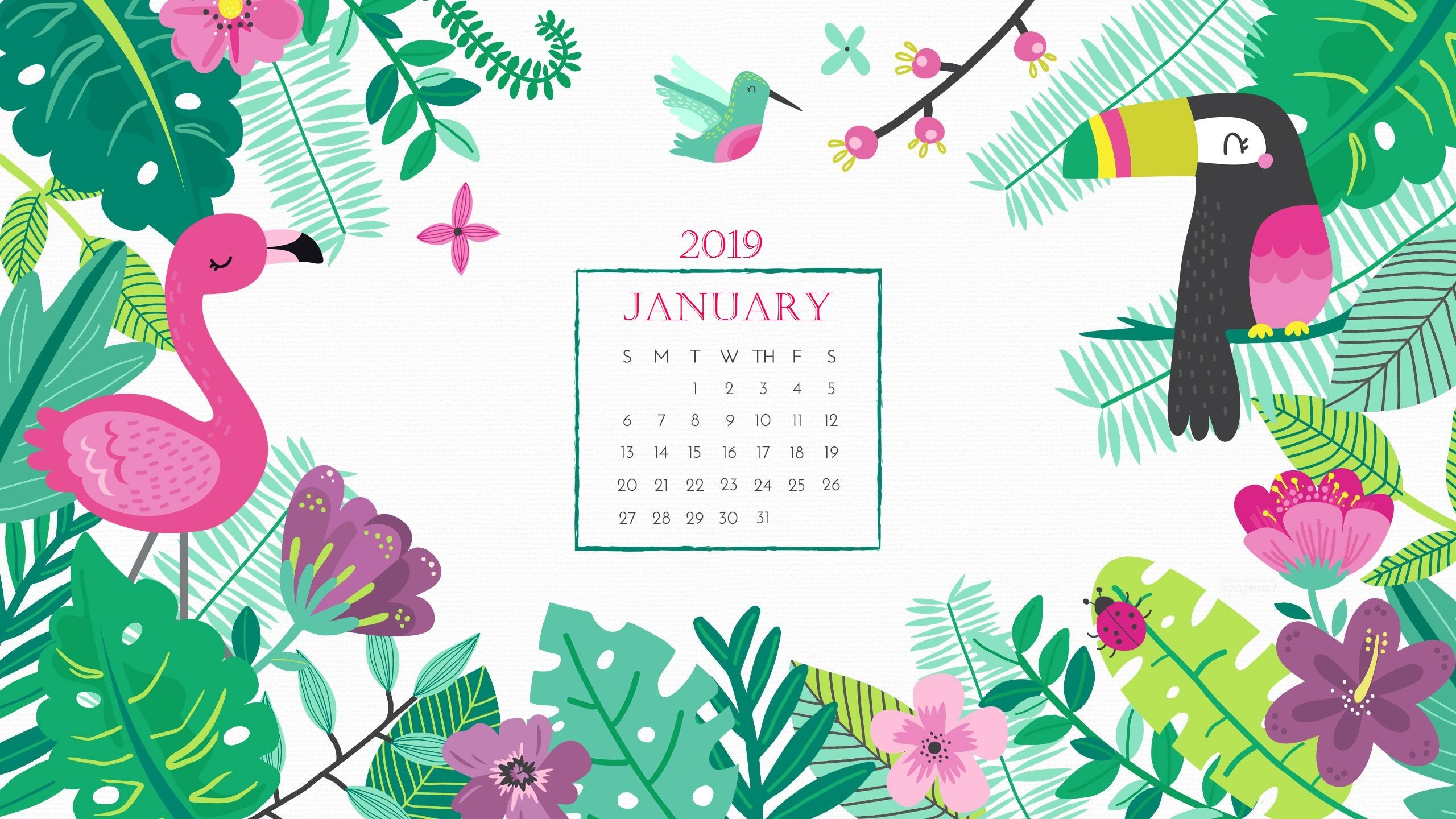 January Wallpaper With Calendar For Desktop Maxcalendars In