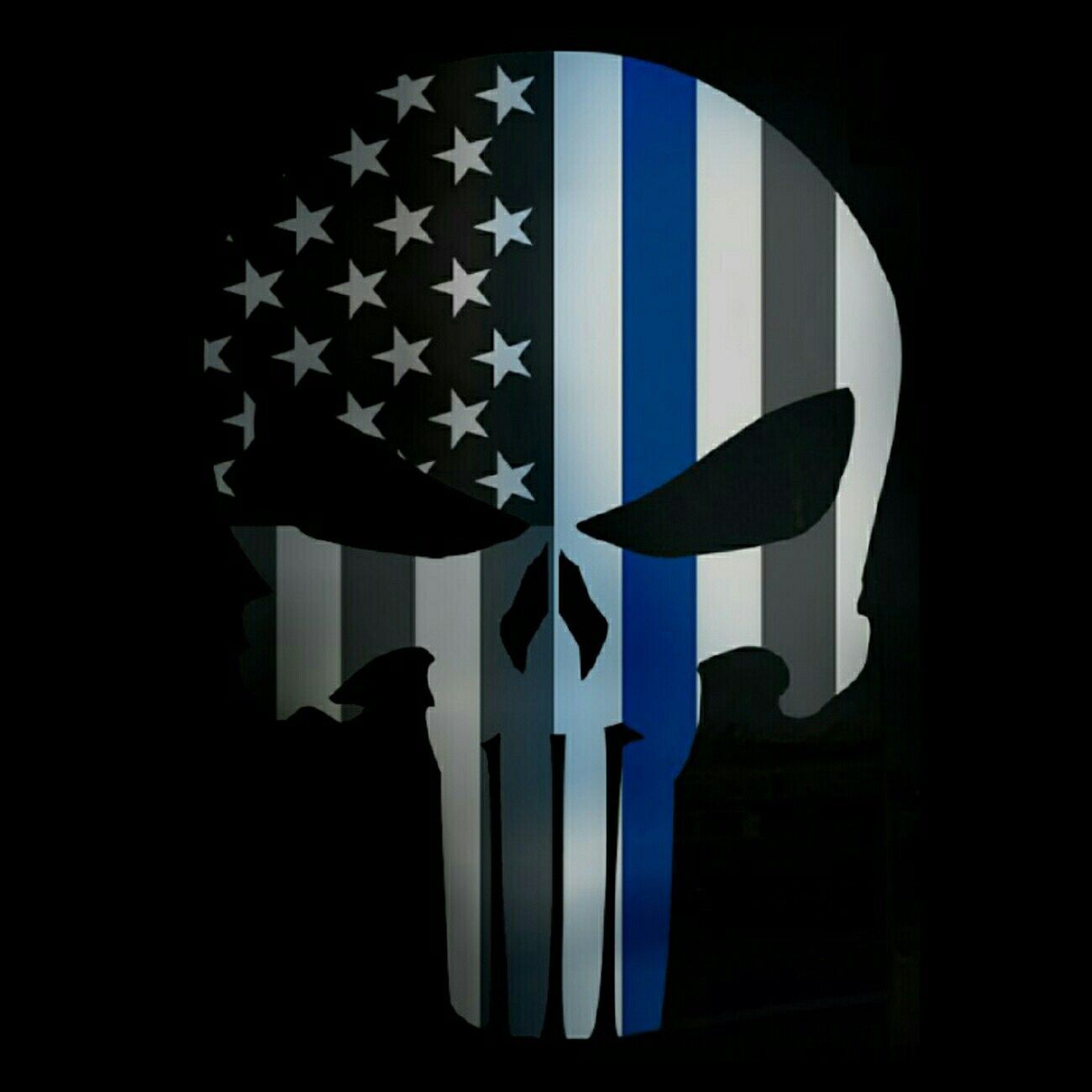 Punisher Police Wallpaper Top Background