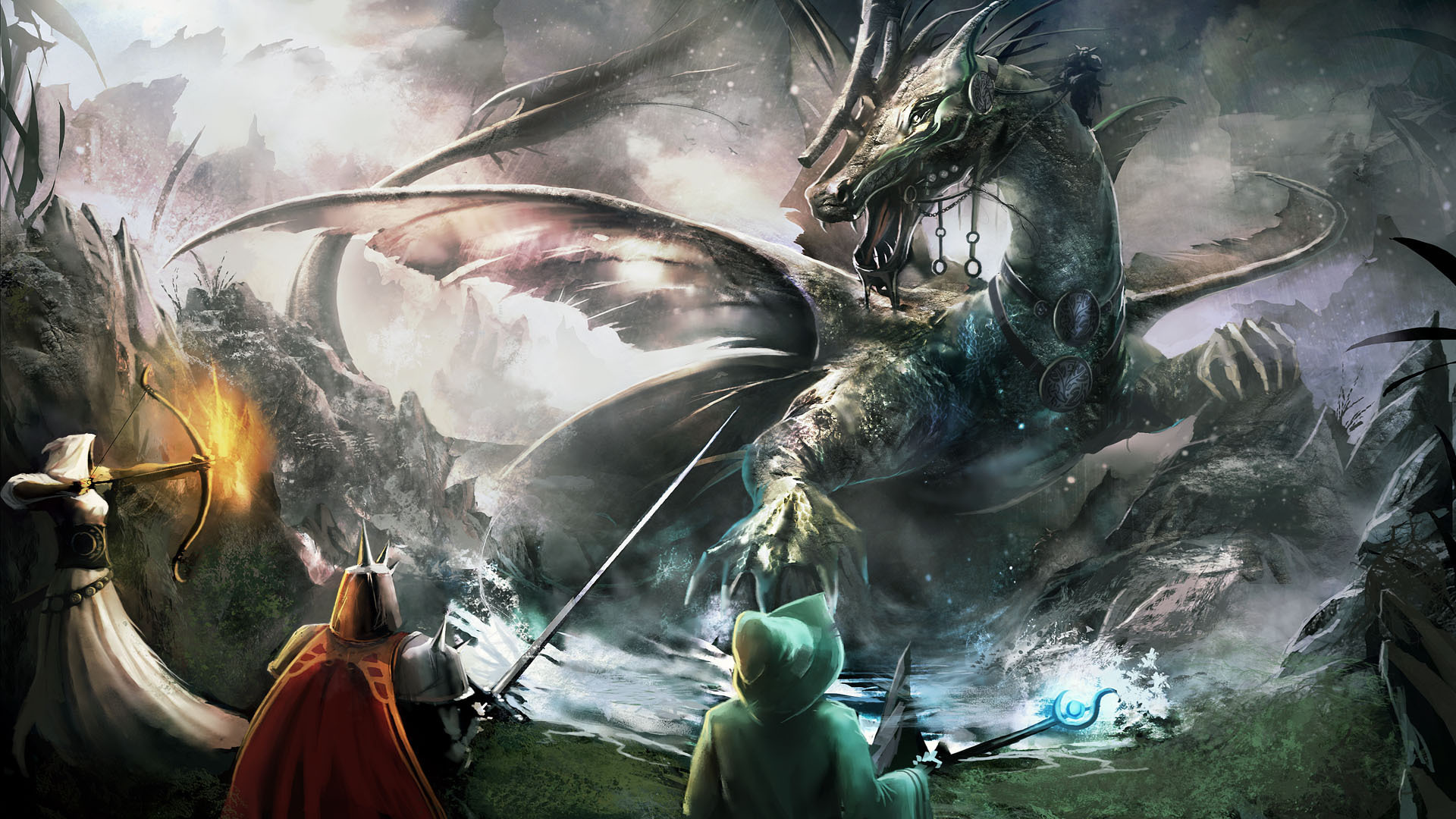 Anime Dragon 3d Wallpaper HD