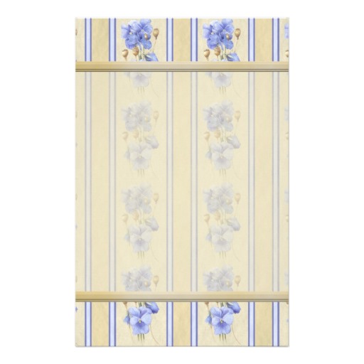 Vintage Floral Wallpaper Borderjpg Stationery Design Zazzle