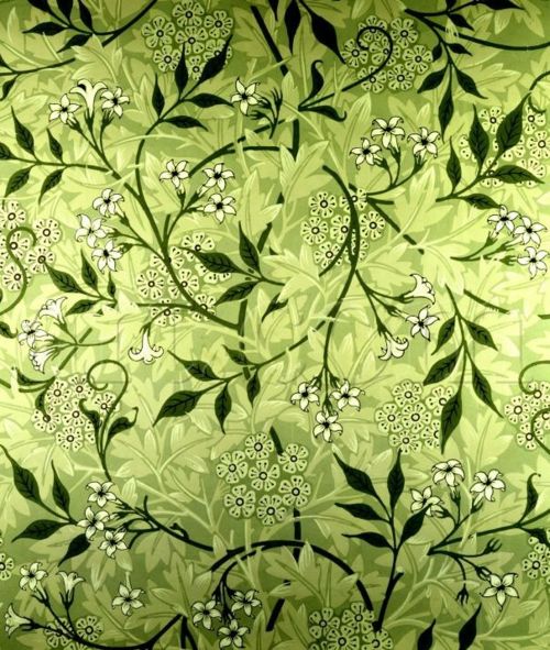 Victorian Era Fan Guide A wallpaper pattern by William Morris the