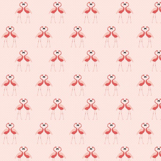 Flamingos Wallpaper Contemporary