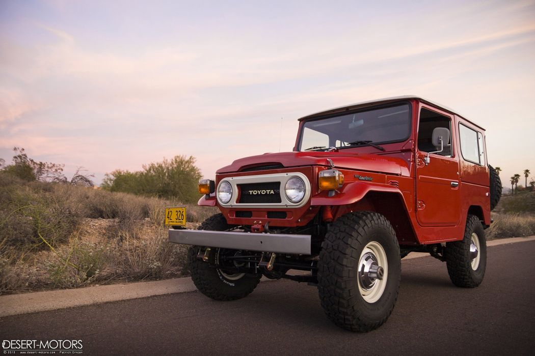 Toyota Land Cruiser Fj40 Suv Classic Truck Wallpaper