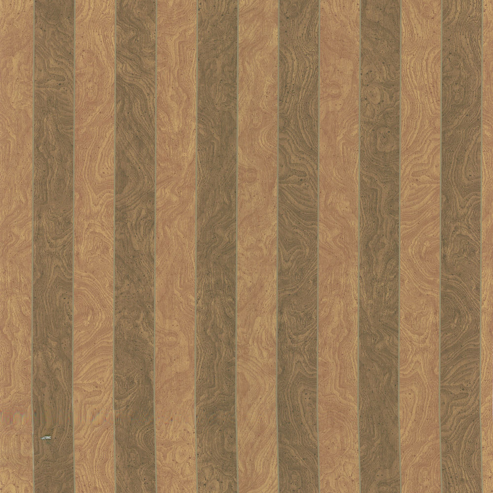 Brewster Brown Stripes Wallpaper