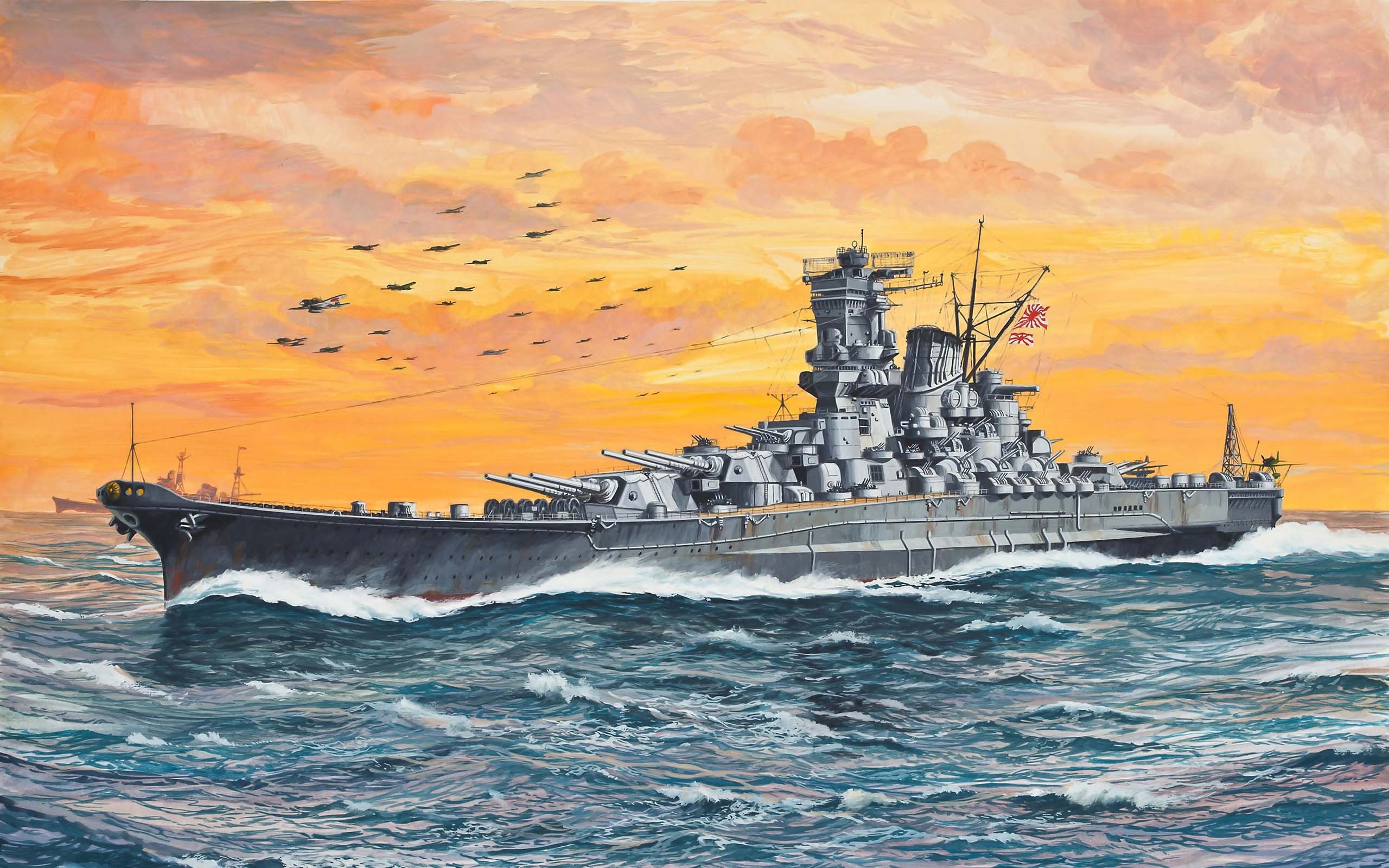 navy ship liner ship japanese imperial navy battleship yamato the