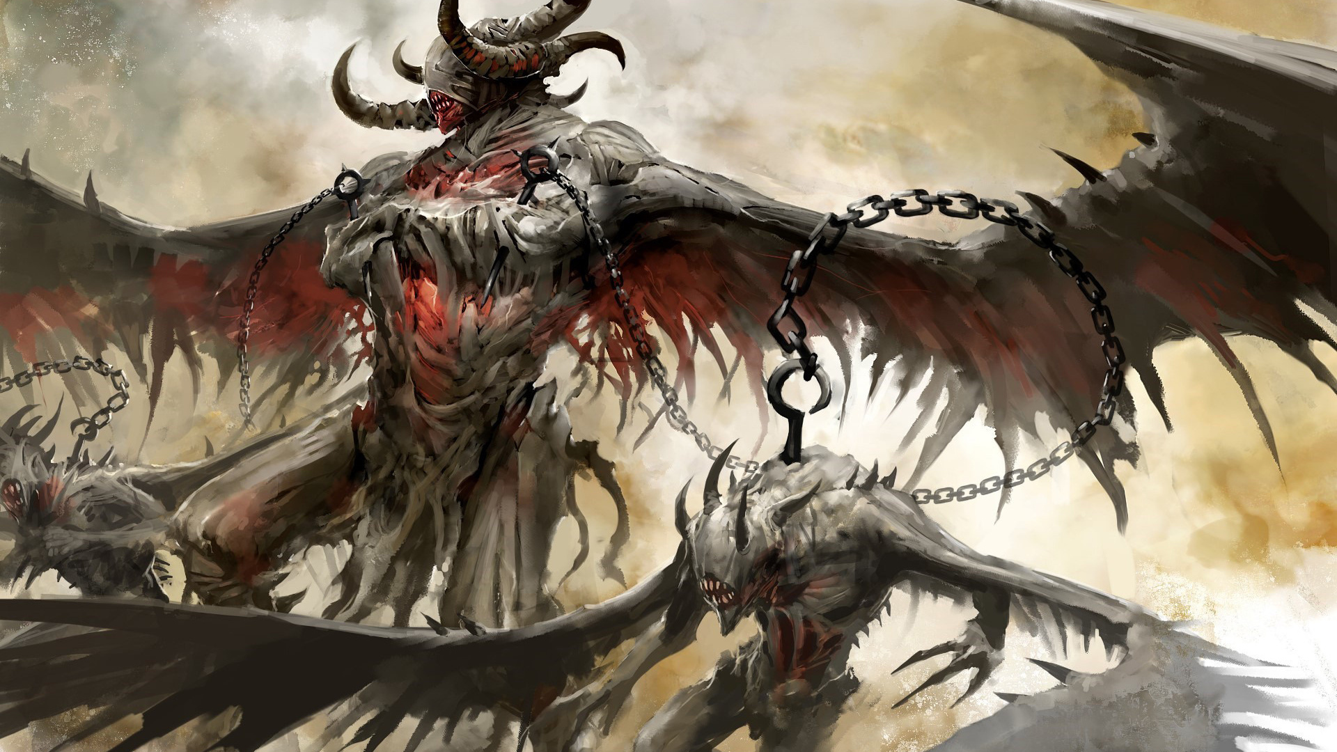 Dark Demon HD Wallpaper By Chris Cold